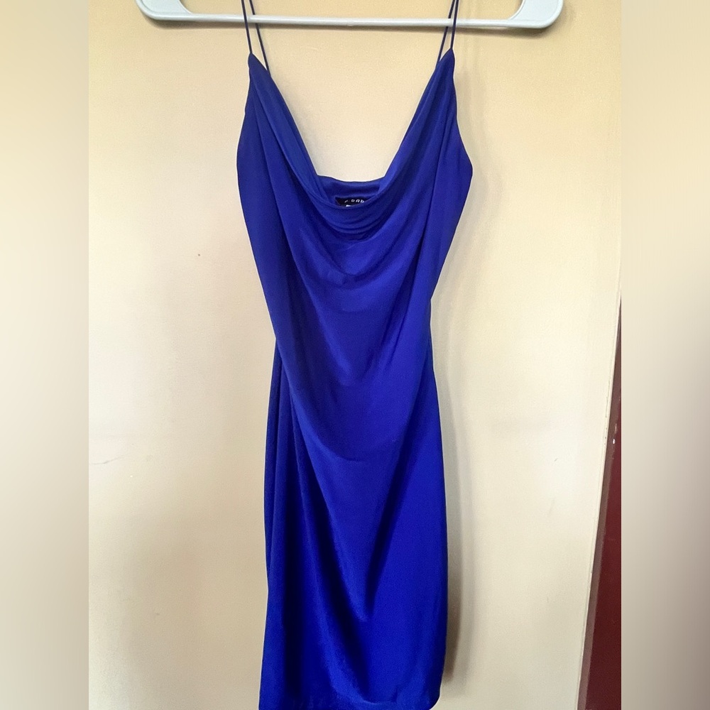 Blue Homecoming Dress